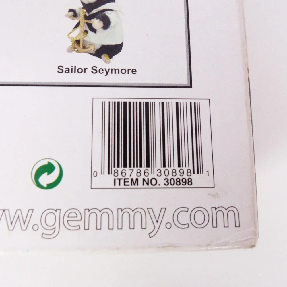 Vintage Gemmy Dancing Hamster Sgt Scruffy 2003 NEW IN BOX Military Camo Animated